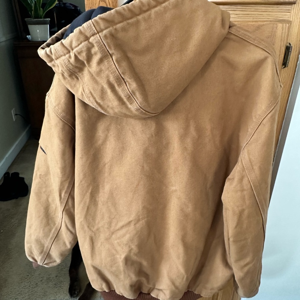 Carhartt Brown Zip-Up Jacket - Picture 3 of 3